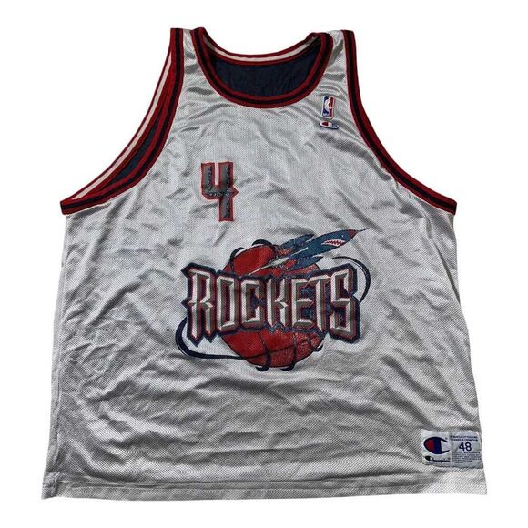 Vintage Charles Barkley Houston Rockets Jersey Mens 48 Reversible‎ Champion - Picture 6 of 10